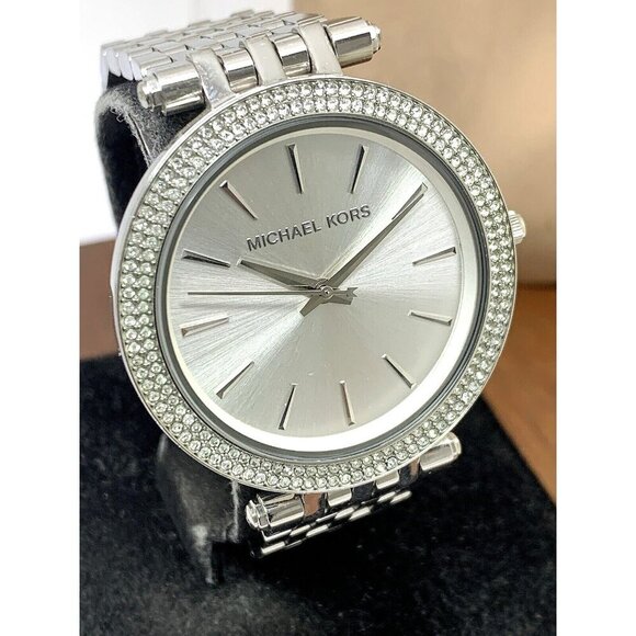 Michael Kors Women\'s Watch MK3190 Darci Quartz Silver Tone Stainless Steel Glitz main image 12